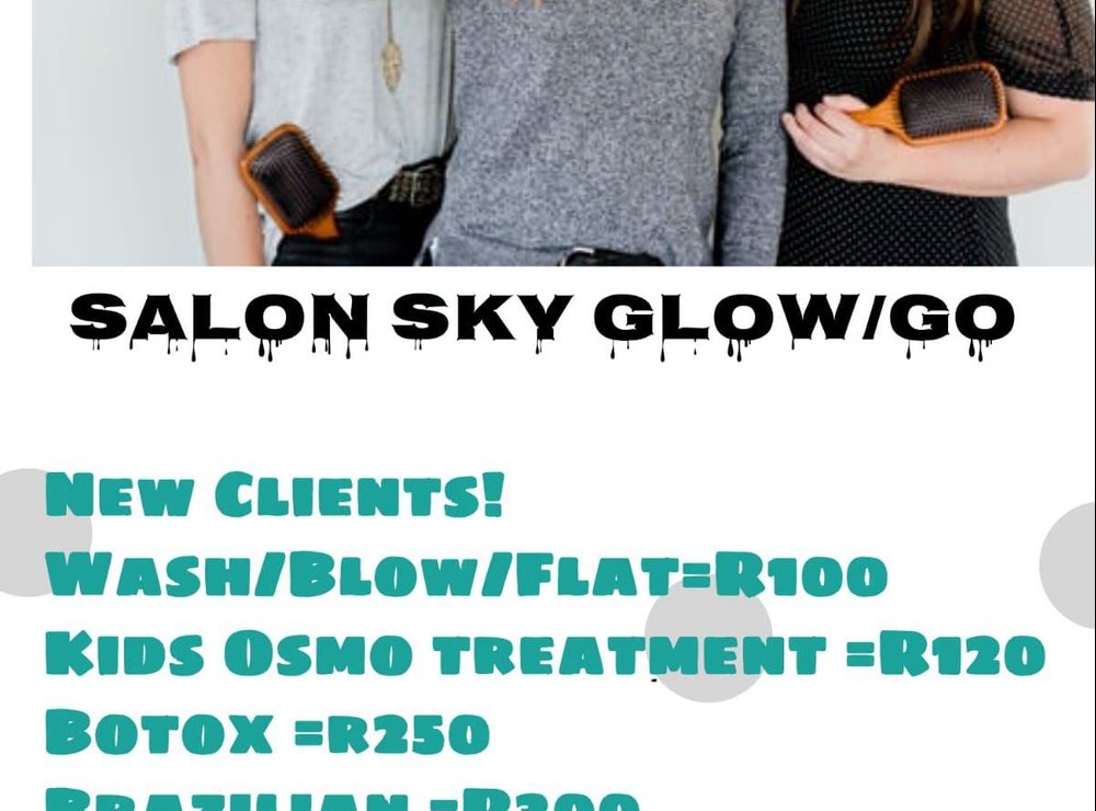 Salon Sky Glow/Go supplied promotional poster
